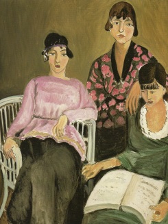 Las tres hermanas. Henri Matisse (1917).
